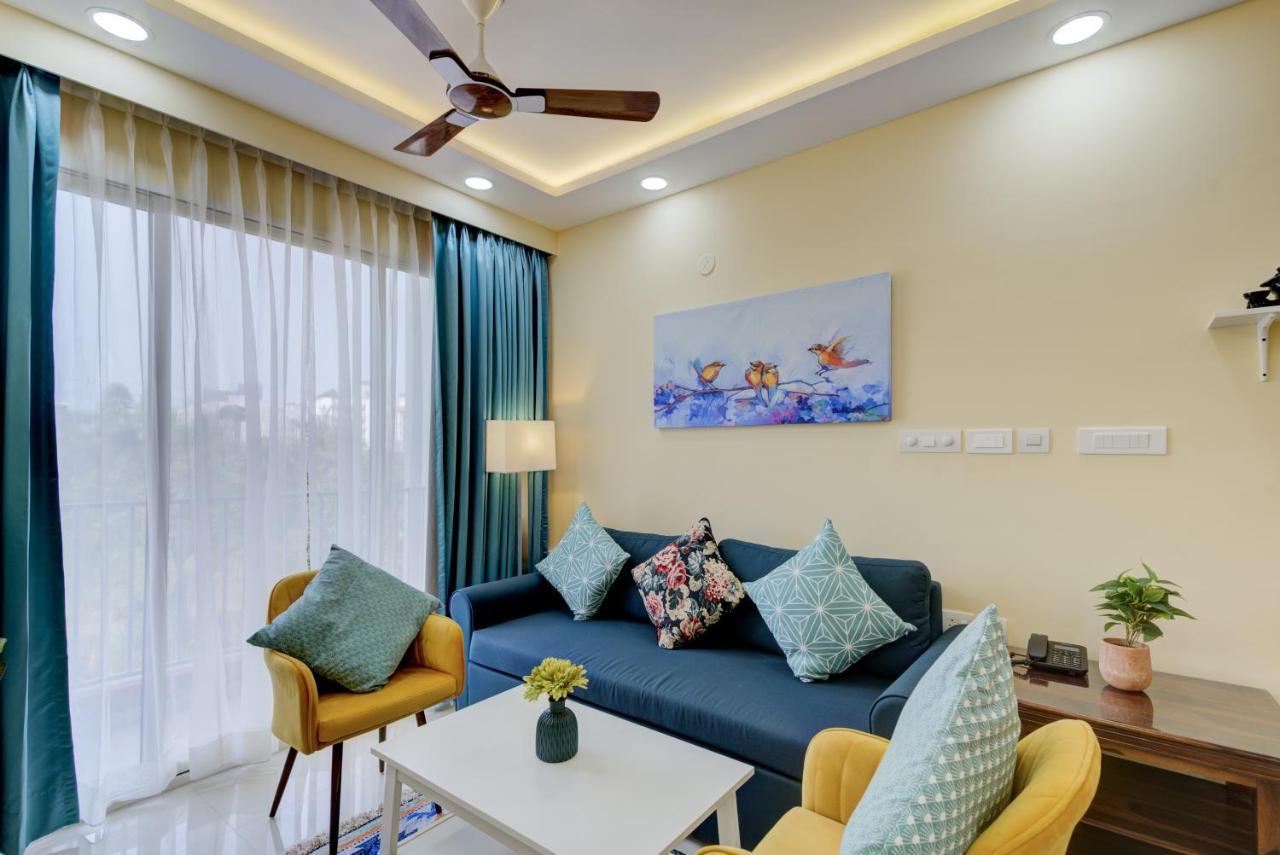 Luxe 2Bhk 10Min From Goi Airport With Pool Access Apartment ดาโบลิม ภายนอก รูปภาพ