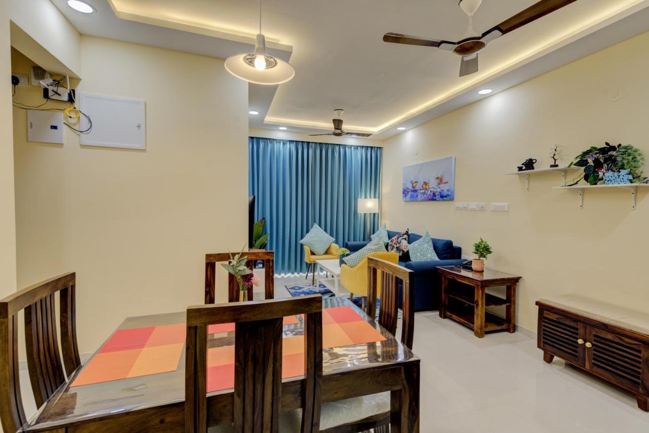 Luxe 2Bhk 10Min From Goi Airport With Pool Access Apartment ดาโบลิม ภายนอก รูปภาพ