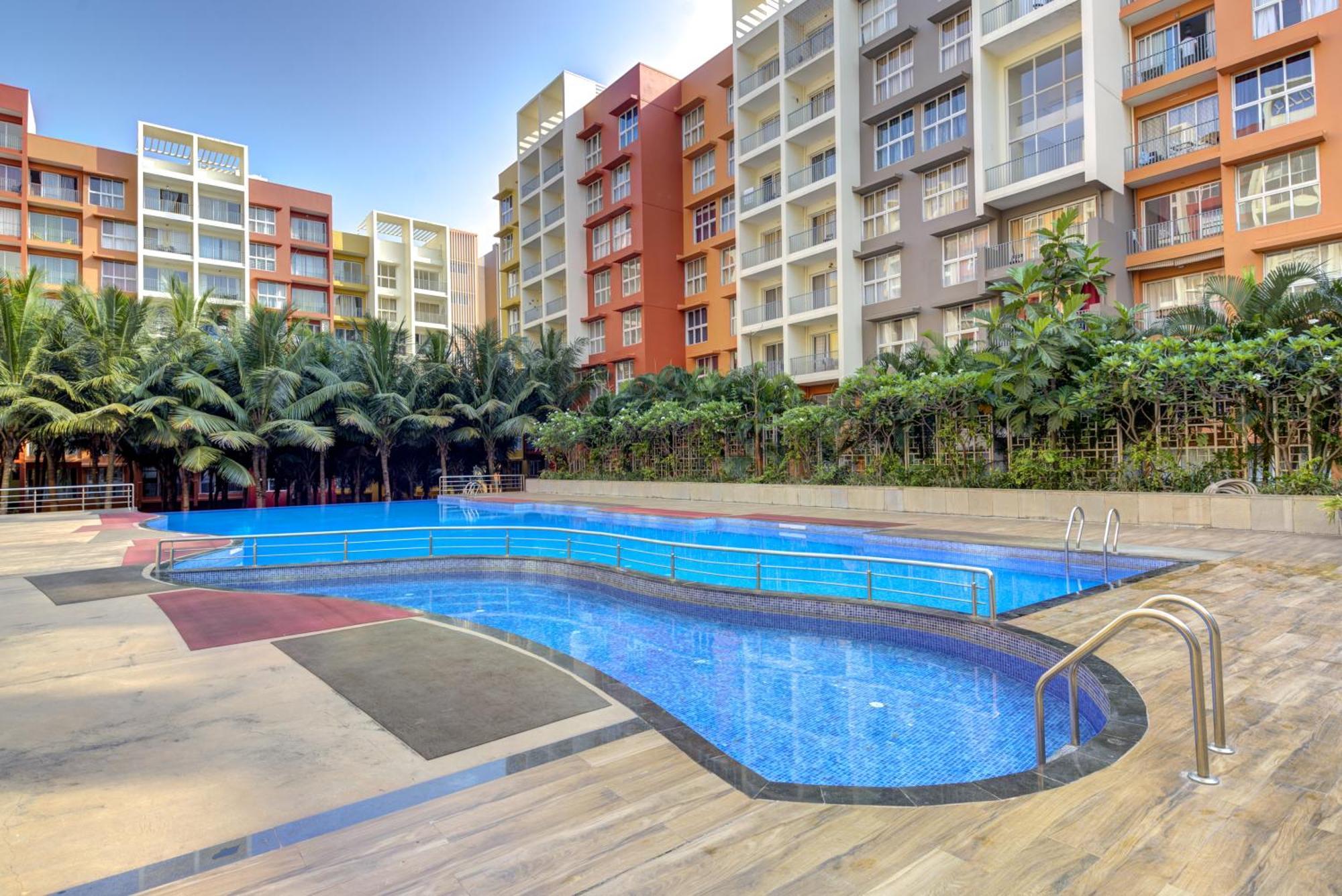 Luxe 2Bhk 10Min From Goi Airport With Pool Access Apartment ดาโบลิม ภายนอก รูปภาพ