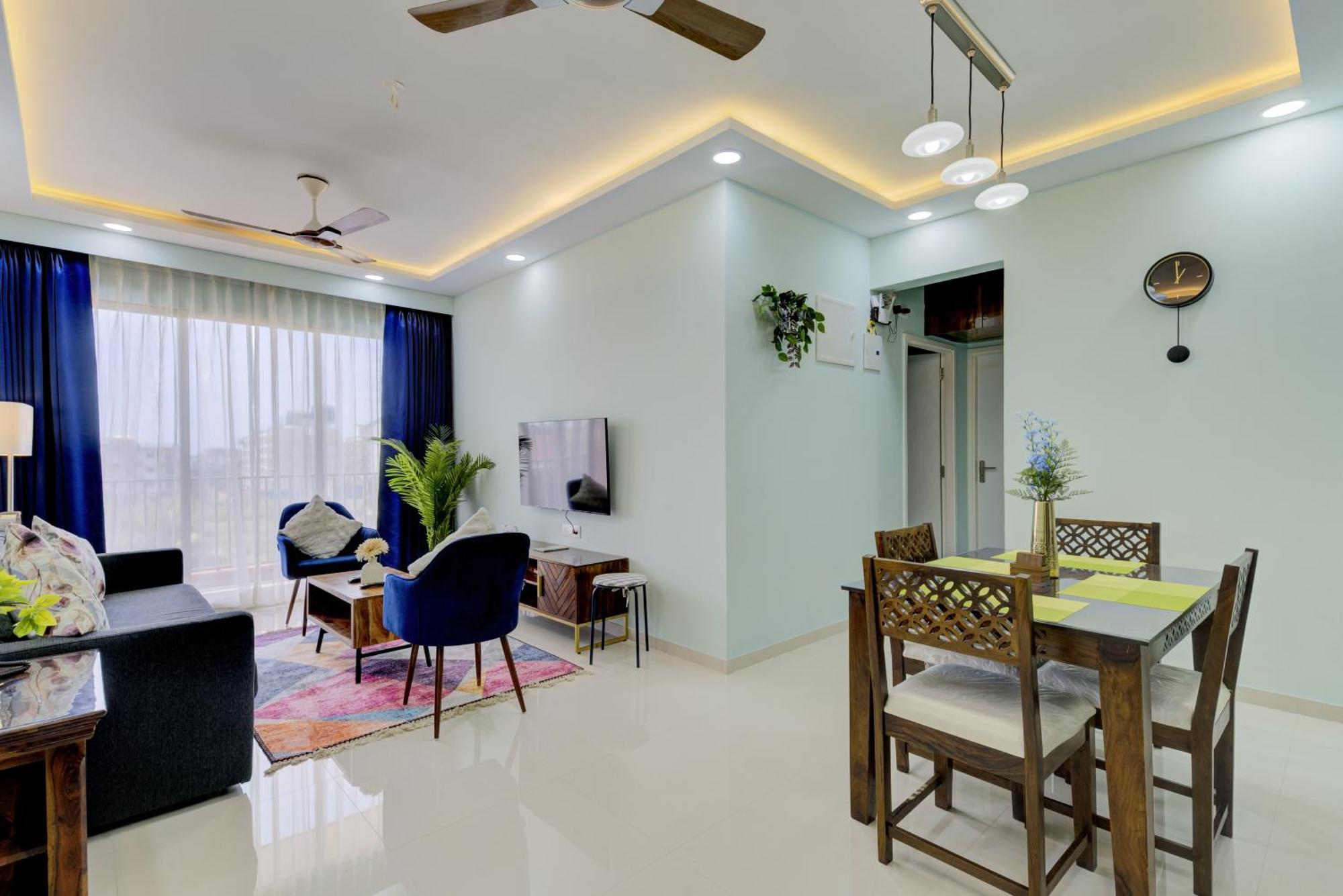 Luxe 2Bhk 10Min From Goi Airport With Pool Access Apartment ดาโบลิม ภายนอก รูปภาพ
