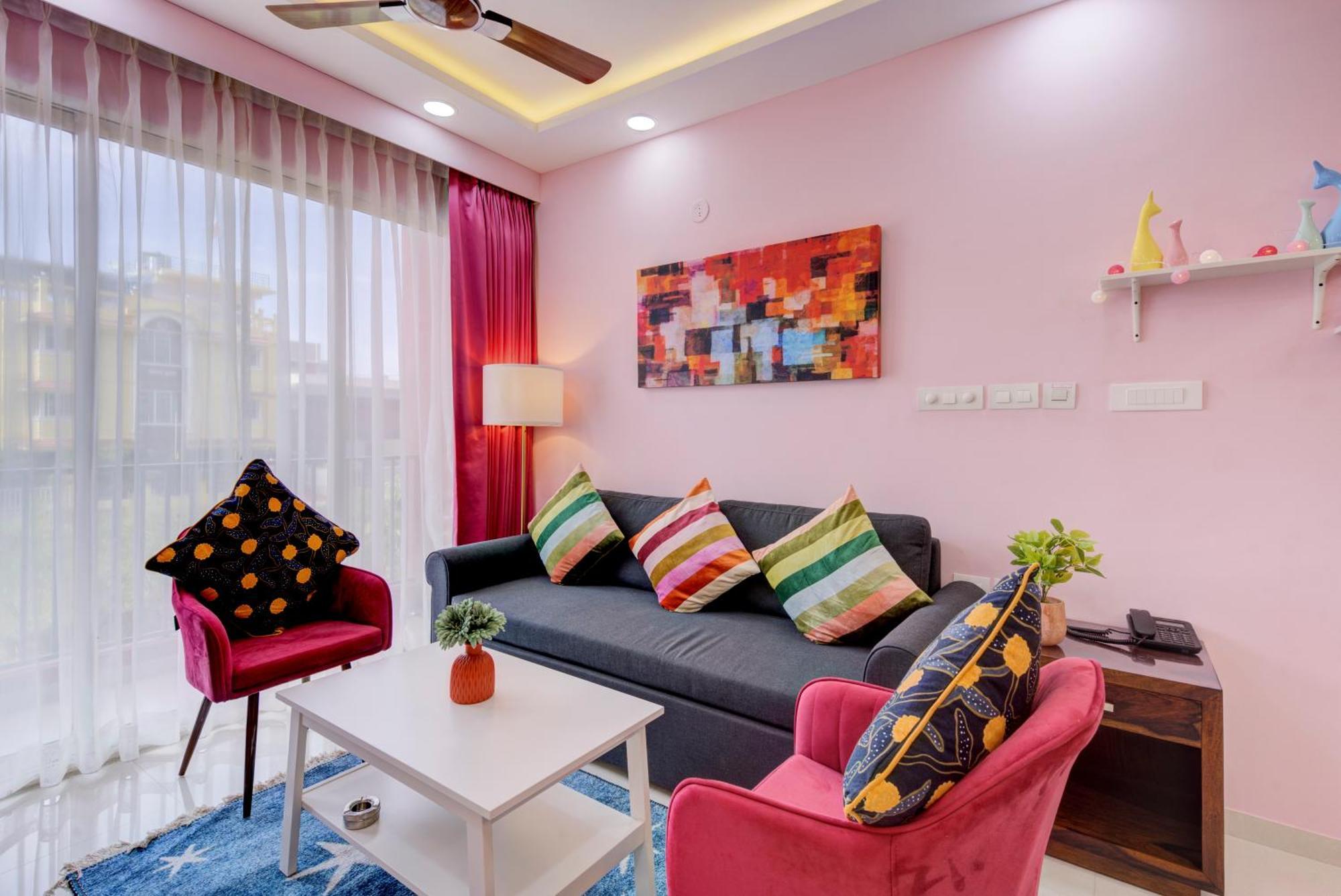 Luxe 2Bhk 10Min From Goi Airport With Pool Access Apartment ดาโบลิม ภายนอก รูปภาพ