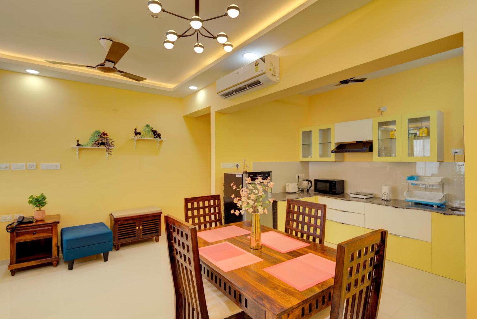 Luxe 2Bhk 10Min From Goi Airport With Pool Access Apartment ดาโบลิม ภายนอก รูปภาพ