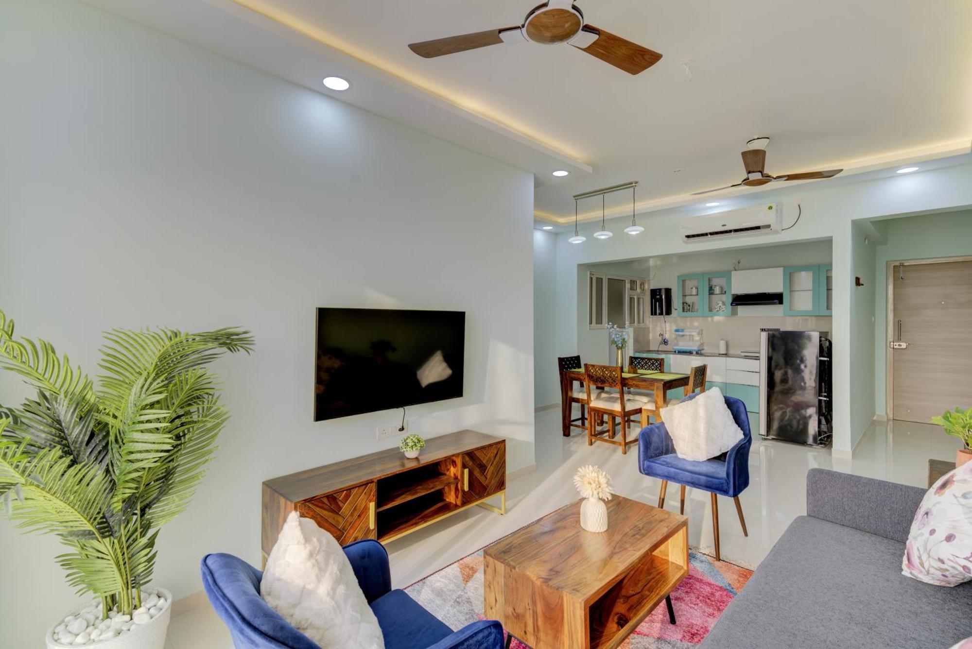 Luxe 2Bhk 10Min From Goi Airport With Pool Access Apartment ดาโบลิม ภายนอก รูปภาพ