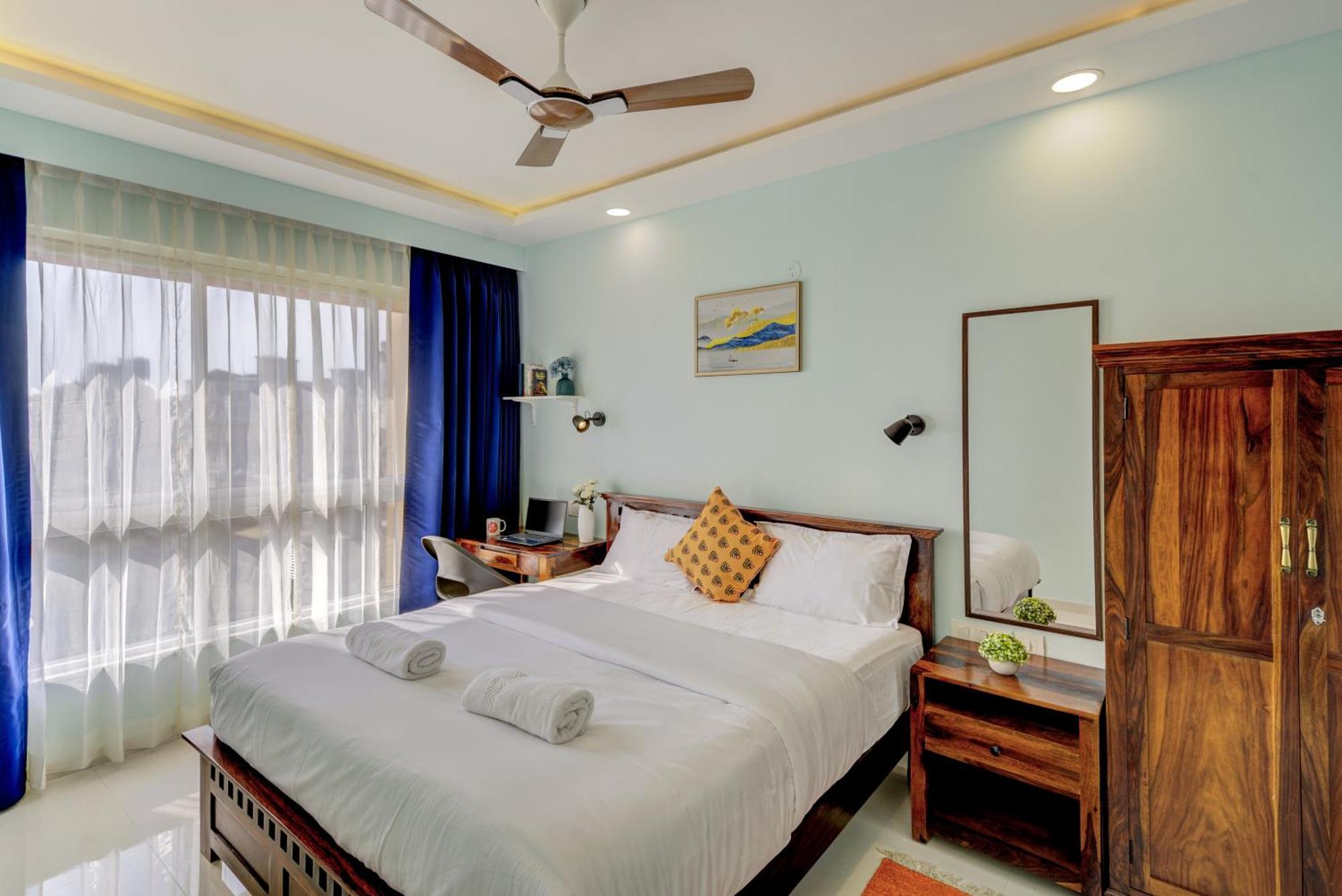 Luxe 2Bhk 10Min From Goi Airport With Pool Access Apartment ดาโบลิม ภายนอก รูปภาพ